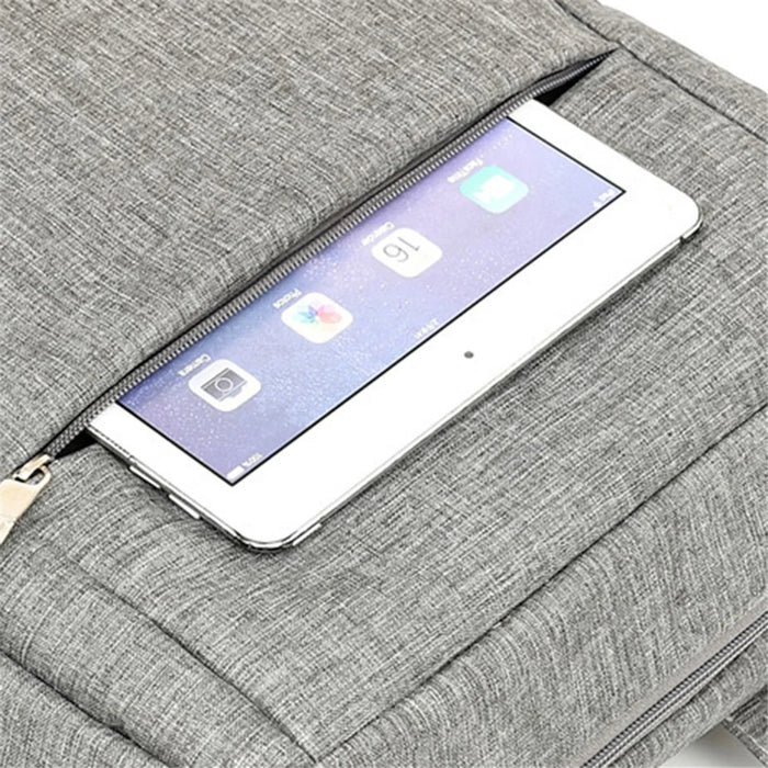 SJ0048 Large Backpack Water Repellent Laptop Backpack Travel Rucksack with External USB Charging Port - 7