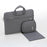 COPTON Portable Carrying Bag for 13-14-inch Laptops Anti-Scratch Notebook Nylon Sleeve Bag with Handle Strap / Small Bag - Grey - 2