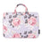 CANVASARTISAN H40-B01 Laptop Sleeve 14-inch Rose Pattern Printed  Laptop Carrying Case Protective Computer Bag with Outer Pouch - Grey - 1