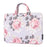 CANVASARTISAN H40-B01 Laptop Sleeve 14-inch Rose Pattern Printed  Laptop Carrying Case Protective Computer Bag with Outer Pouch - Grey - 2