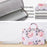 CANVASARTISAN H40-B01 Laptop Sleeve 14-inch Rose Pattern Printed  Laptop Carrying Case Protective Computer Bag with Outer Pouch - Grey - 4