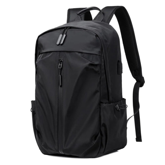 1025 Waterproof Large Laptop Backpack Business Travel Rucksack Shoulder Bag with Charging Port - 1