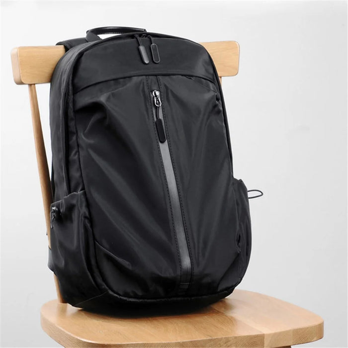 1025 Waterproof Large Laptop Backpack Business Travel Rucksack Shoulder Bag with Charging Port - 7