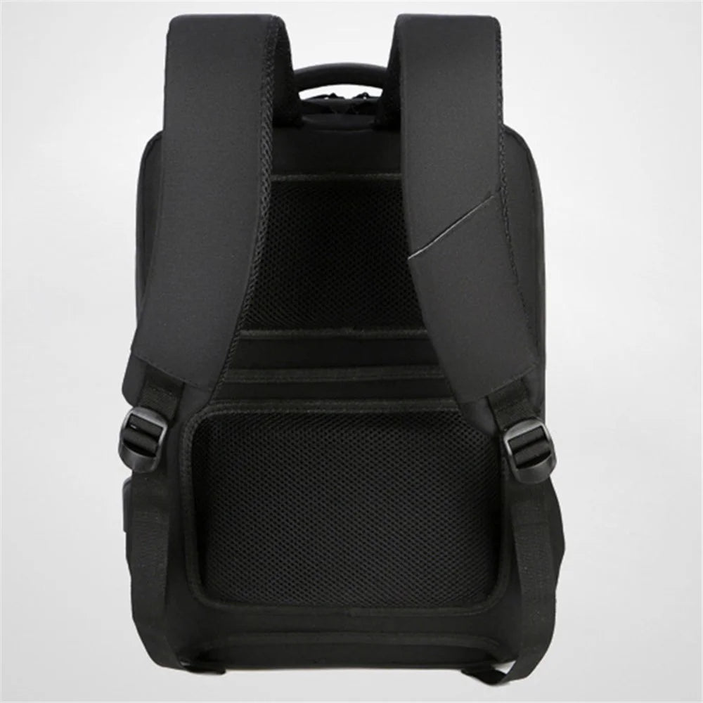 1106 Large Capacity Dual Layer Laptop Backpack Business Travel Shoulder Bag Rucksack with USB Charging Port - 7