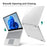 ENKAY HAT PRINCE Laptop Case for Microsoft Surface Laptop 5 / 4 / 3 Notebook Cover Alcantara Keyboard Version - Transparent - 4