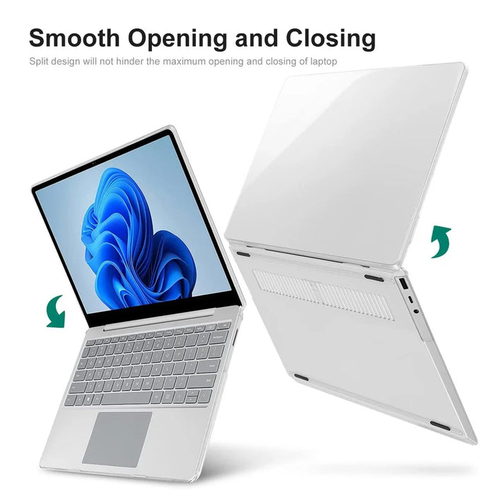 ENKAY HAT PRINCE Laptop Case for Microsoft Surface Laptop 5 / 4 / 3 Notebook Cover Alcantara Keyboard Version - Transparent - 4