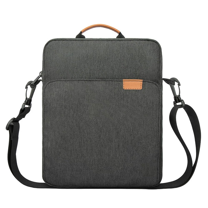 MA483 11-inch Tablet Waterproof Sleeve Shoulder Bag Shockproof Handbag for iPad (Single Handle) - Dark Grey - 6