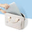 COPTON 14-15 inch Notebook Carrying Bag Handbag Travel Business Laptop Tote Crossbody Bag - Khaki - 3