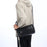 BULLCAPTAIN HKDJB--001 Large Capacity Retro Crossbody Shoulder Bag Travel Storage Bag Top-Layer Cowhide Leather Handbag - Black - 6