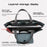 15 / 15.4 / 16 Inch Laptop Carrying Bag Handbag PU Leather Surface Protection Sleeve 3-Layer Notebook Computer Pouch - Black - 5