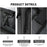 MA536 15-15.6 Inch Notebook Computer Handbag Polyester+Fleece Laptop Shoulder Bag Business Messenger Tote Bag - 7