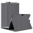 For Microsoft Surface Pro 9 Microfiber Leather Tablet Case Flip Stand Protective Cover with Pen Holder - 1