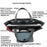 13.3 / 14 inch Laptop Sleeve PU Leather Handbag Sleeve Notebook Computer Bag Storage Water-Repellent Pouch - Grey - 6