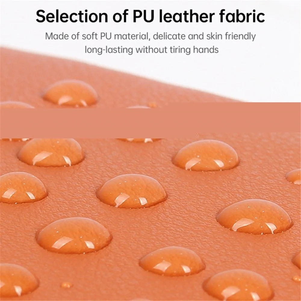 15 inch Tablet Sleeve Handbag Shoulder Bag PU Leather Waterproof Computer Cover with Accessories Bag - Brown - 6