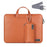 13 inch Protective Laptop Carrying Case Shoulder Bag Waterproof PU Leather Computer Cover Sleeve with Accessories Bag - Brown - 1