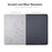 ENKAY HAT PRINCE Case for Macbook Air 15 inch (2025) / (2024) A3114 / (2023) A2941 (US Version) Matte Laptop Cover with TPU Keyboard Film +Plugs - Black - 4