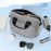 17.3 inch Laptop Sleeve Oxford Cloth+Polyester Handbag Notebook Computer Shoulder Bag Storage Pouch - Light Grey - 5