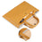 0814 15 / 16 inch Ultra Thin Notebook Carrying Bag Anti-scratch PU Leather Laptop Handbag - Yellow - 3