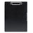 ZANYANG 1233 A4 File Organizer Box PP Case Student Office Document Storage Box with Clip and Pen Slot - Black - 1