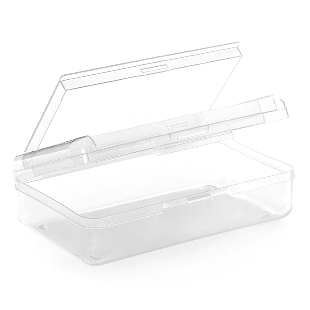 ZANYANG 1249 Transparent Double Layer Large Pencil Case PP Stationery Organizer Box School Supply - 1