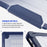 ENKAY HAT PRINCE For MacBook Air 13 inch (2020) A2179 / A2337 (US Version) Kickstand Hard PC Cover Anti-Drop Laptop Slim Case - Dark Blue - 4