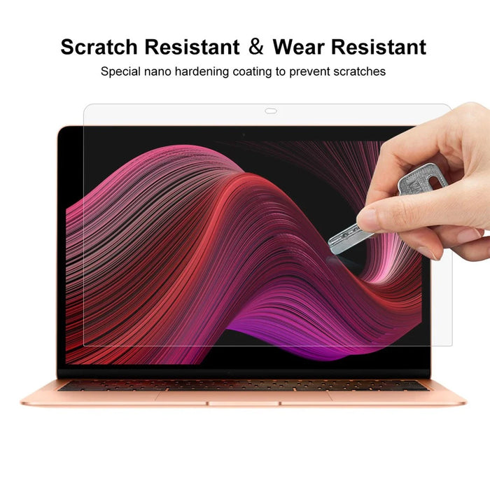 ENKAY HAT PRINCE For MacBook Air 13 inch (2020) A2179 / A2337 (US Version) Kickstand Hard PC Cover Anti-Drop Laptop Slim Case - Dark Blue - 7