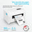 ZJ-9200 Shipping Label Printer High-Speed USB+Bluetooth-compatible Thermal Label Printer - US Plug - 4