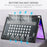 Sailor Series for Huawei MateBook D14 (2023) Laptop Case Dual Layer PC+TPU Protective Cover - Transparent Black - 5