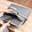 609 14-inch Laptop Handbag Waterproof Oxford Cloth Notebook Storage Bag Carrying Pouch - Grey - 5