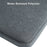 MELCOU 16.2-inch Laptop Handbag Zipper Sleeve Waterproof Polyester Notebook Carrying Bag - Dark Grey - 4