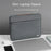 MELCOU 16.2-inch Laptop Handbag Zipper Sleeve Waterproof Polyester Notebook Carrying Bag - Dark Grey - 6