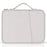11-inch Laptop Handbag Waterproof Nylon 180 Degree Opening Soft Lining Carrying Pouch - White - 1