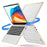 Sailor Series for Huawei MateBook D14 (2023) Case PC+TPU Anti-Cracking Protective Cover - Khaki - 6