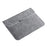 13 / 14 inch PU Leather Laptop Bag Magnetic Flap Horizontal Notebook Sleeve - Grey - 1
