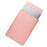 14-inch Waterproof PU Leather Laptop Bag Shockproof Notebook Carrying Pouch - Milk Tea Pink - 1
