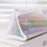 HE CHOOSES D047 Nylon Mesh Pencil Bag Student Triangular Stationery Storage Bag - Black - 2
