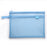 HE CHOOSES D045 A4 File Bag Nylon Document Stationery Zipper Storage Pouch - Blue - 1