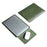 13-inch PU Leather Laptop Bag Ultra-thin Vertical Notebook Sleeve - Blackish Green - 1
