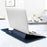 13-inch PU Leather Laptop Bag with Adjustable Stand Notebook Sleeve - Navy Blue - 2