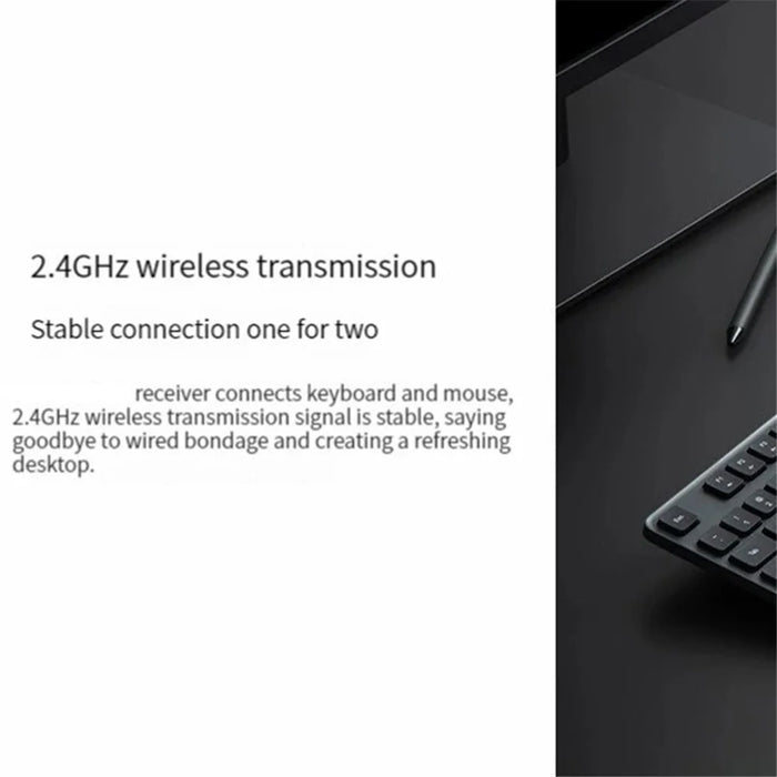 XIAOMI WXJS02YM 2.4G Wireless Keyboard + Mouse Set for Windows 10 and Above (Chinese Version) - 3