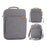 8-11inch Tablet Carrying Bag Soft Lining Shockproof Tablet PC Handbag Crossbody Bag - Grey - 1