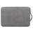ND03S 13-14 inch Laptop Bag Waterproof PU Leather Notebook Handbag - Dark Grey - 1