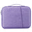 ND13 12.9-13 inch Laptop Pouch 180 Degree Opening Anti-scratch Tablet Handbag - Purple - 1