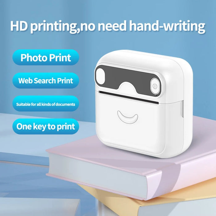 A32 Bluetooth-compatible 5.1 Photo Printer Wireless Office Memo Mini Portable Printer - 2