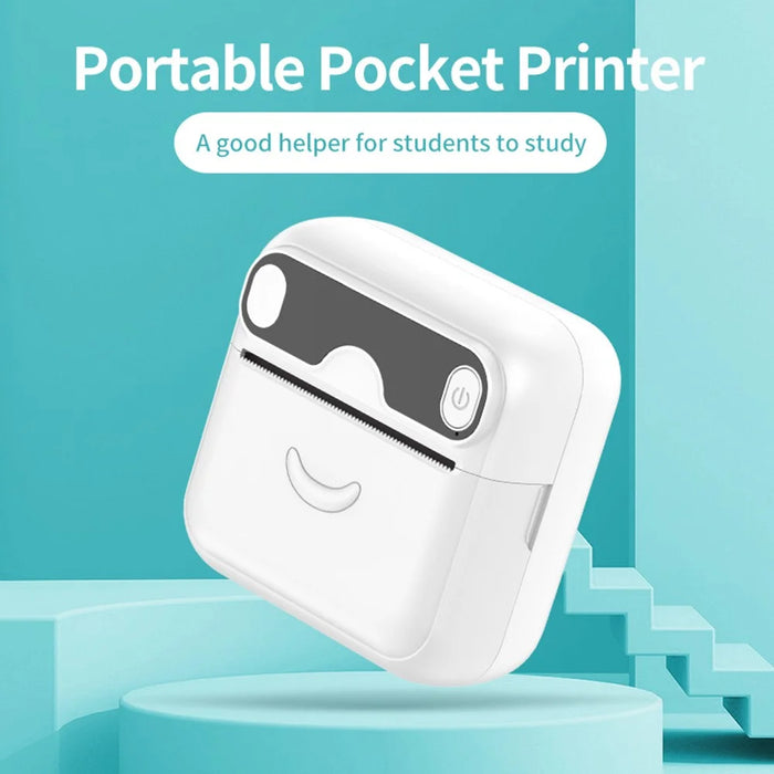 A32 Bluetooth-compatible 5.1 Photo Printer Wireless Office Memo Mini Portable Printer - 4