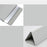 13-13.3 inch Notebook Computer Bag PU Leather Foldable Stand Laptop Storage Sleeve - Grey - 5