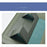 13.3-14 inch Notebook Carrying Bag Fold Laptop Stand Slim PU Leather Waterproof Sleeve Case - Black - 6