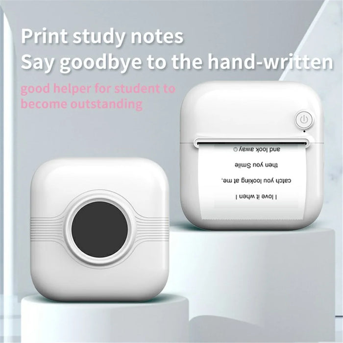 A33 Mini Inkless Bluetooth-compatible 5.1 Photo Printer Portable Wireless Office Memo Printer - 3