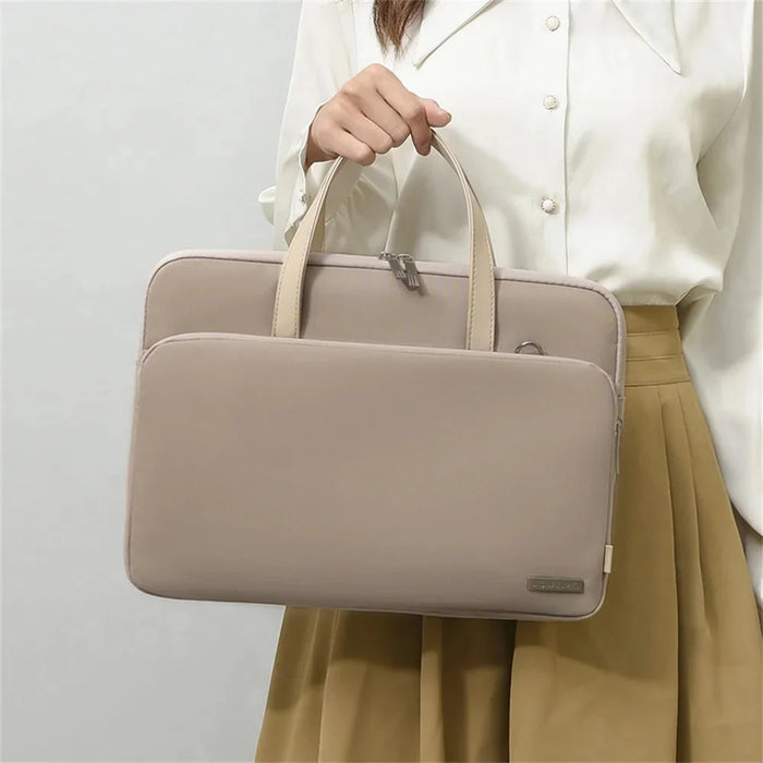 705 15.6 / 16 inch Laptop Bag Oxford Cloth Notebook Computer Handbag Sleeve - Pink - 5