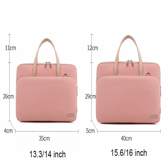 705 15.6 / 16 inch Laptop Bag Oxford Cloth Notebook Computer Handbag Sleeve - Pink - 6